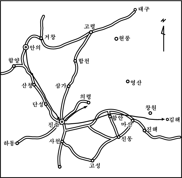 노응규 의병 활동도